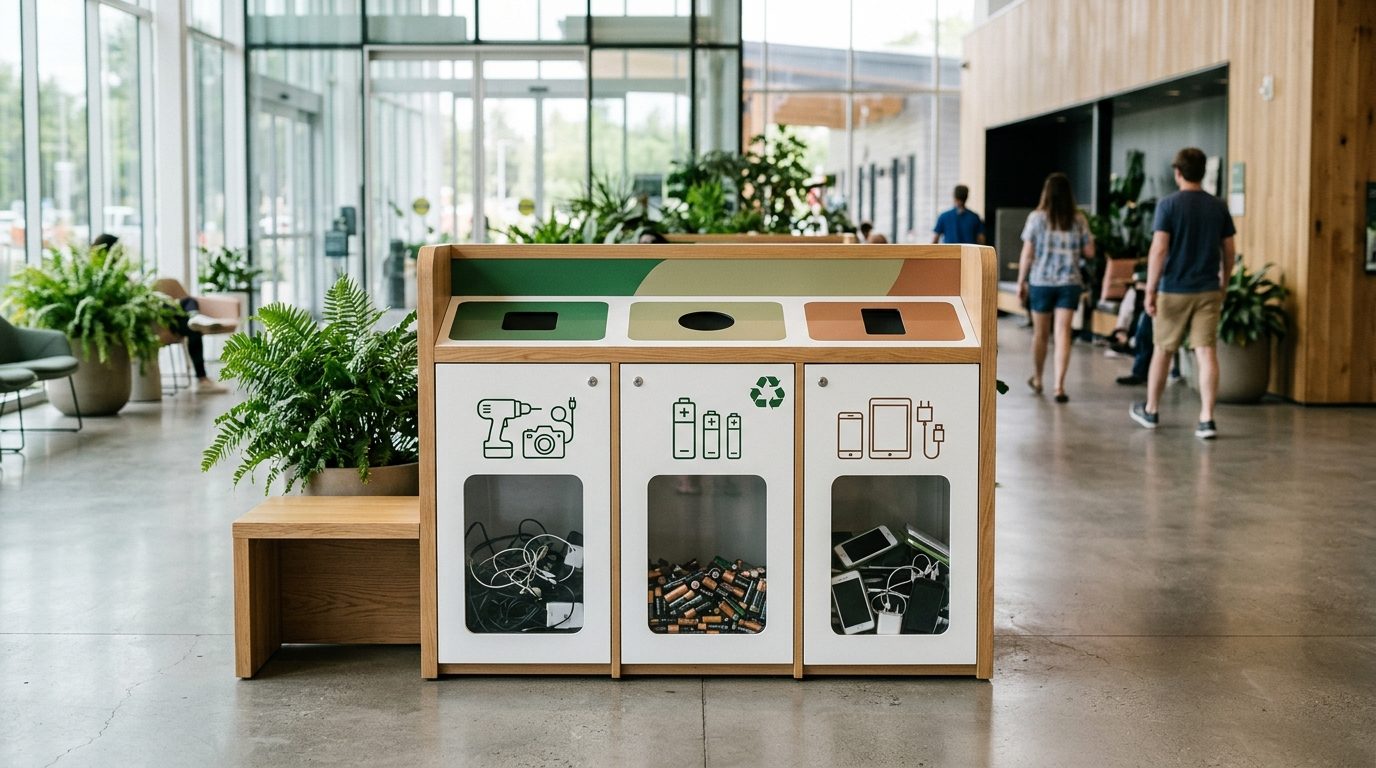 Recyclage des DEEE et piles : le retour d’expérience des initiatives pilotes