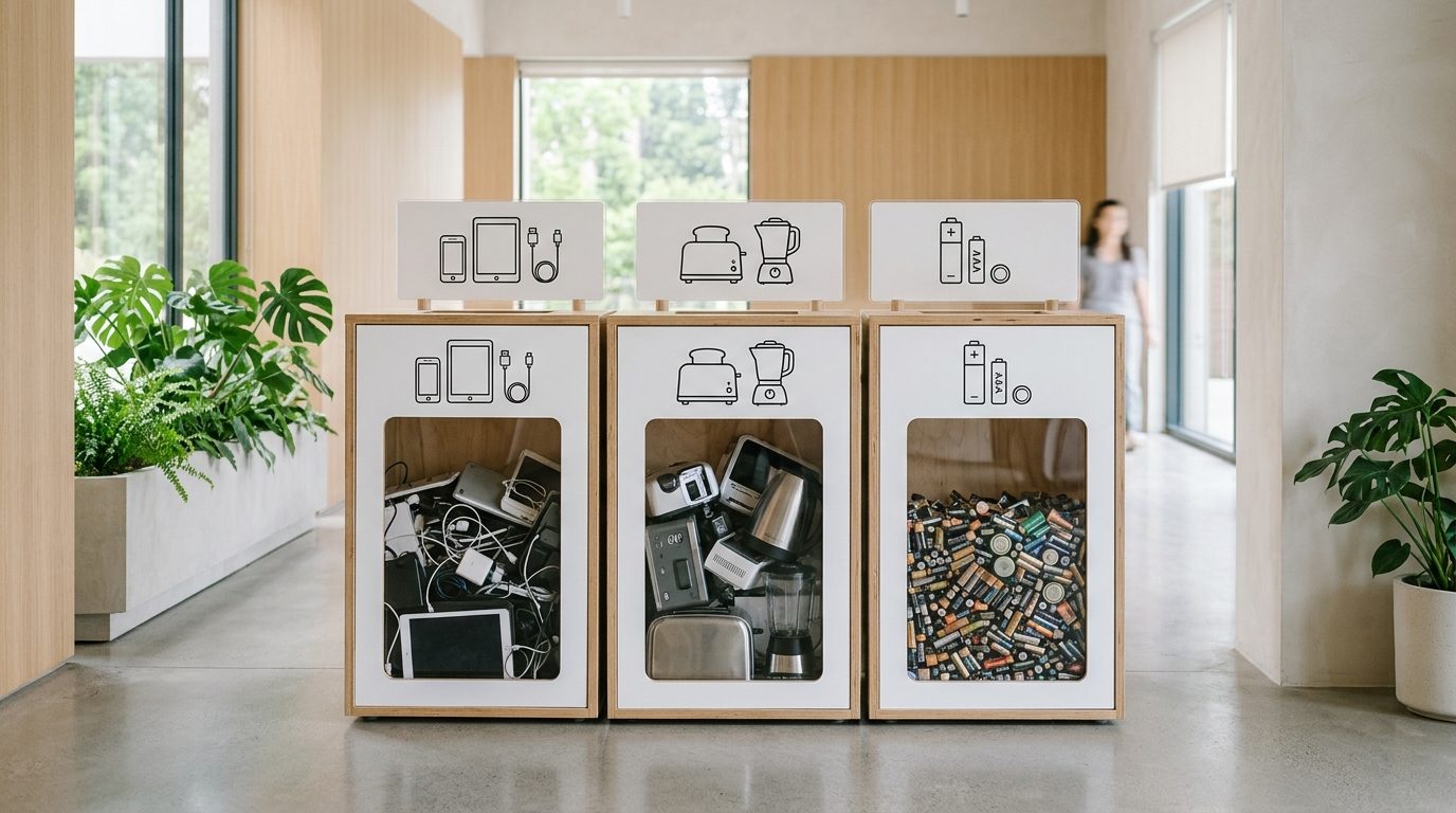 Recyclage des déchets électroniques : ce que la presse nationale annonçait déjà