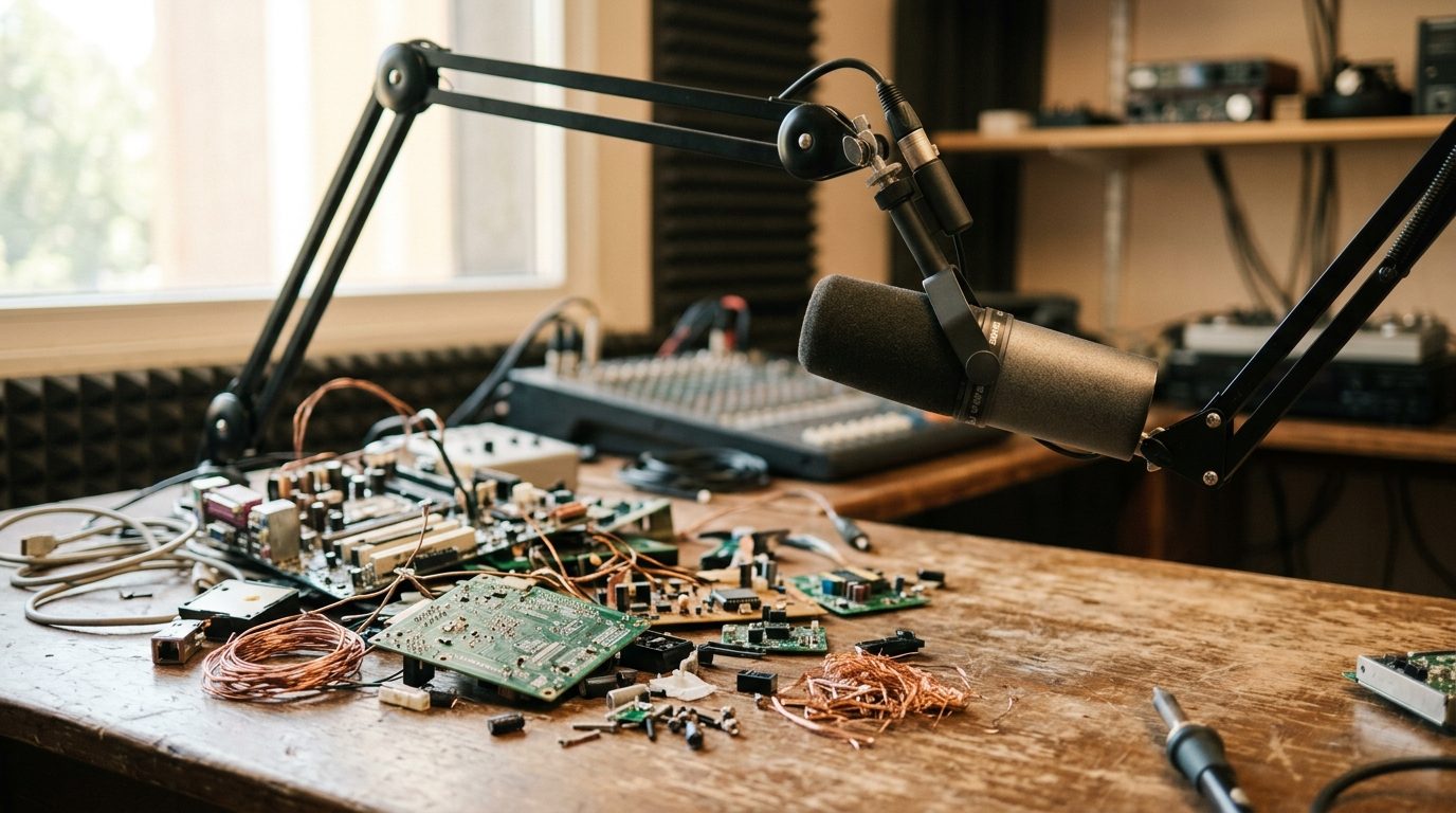 Les ondes au service de l’écologie : quand la radio alertait sur les déchets électroniques