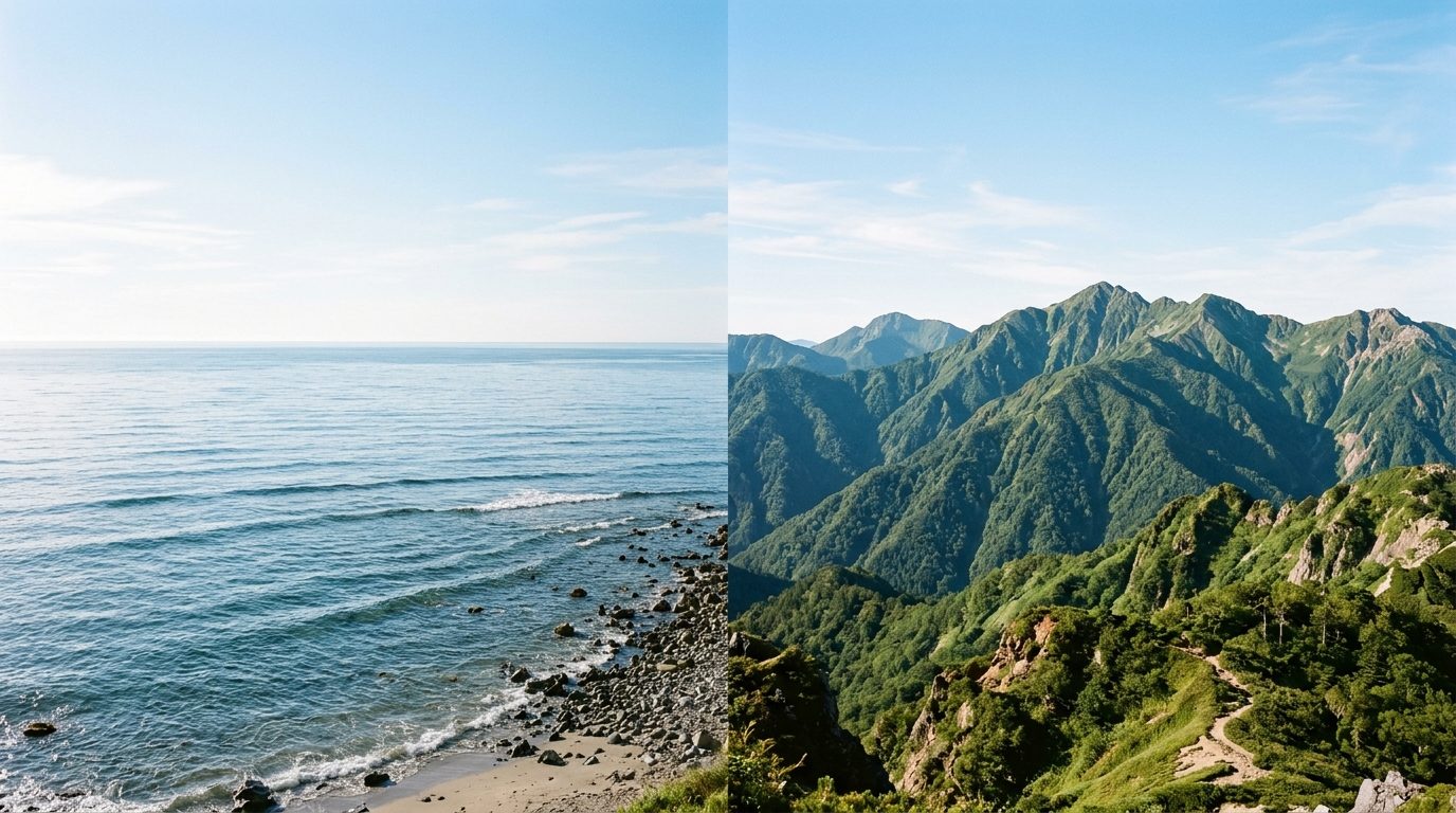 Pourquoi sommes-nous irrésistiblement attirés par la mer et la montagne ?