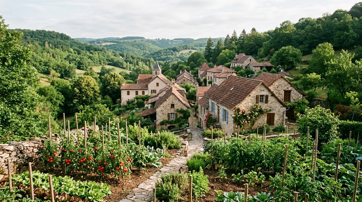 Vivre au village : retrouver le rythme de la nature et de la simplicité