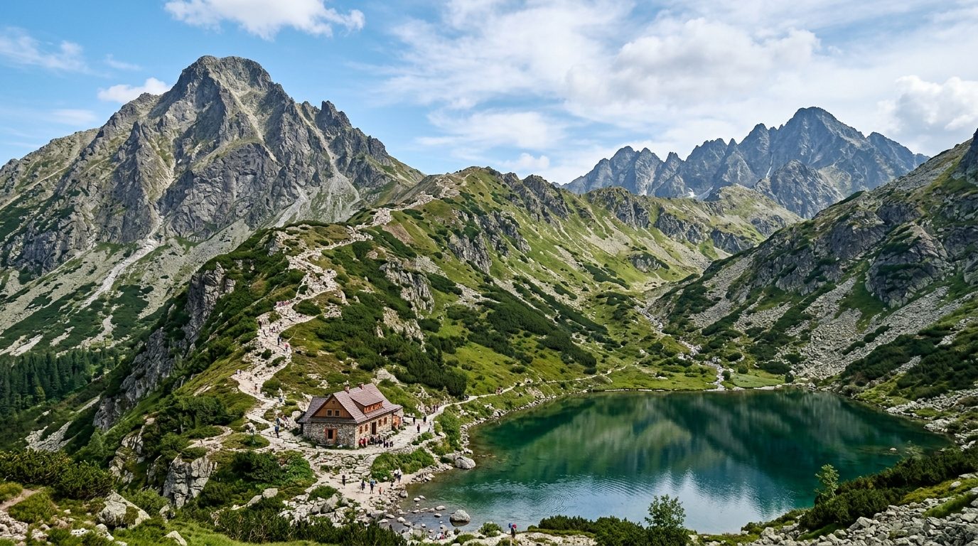 Randonnée dans les Hautes Tatras : à la conquête de Velká Svišťovka et du Lac Vert