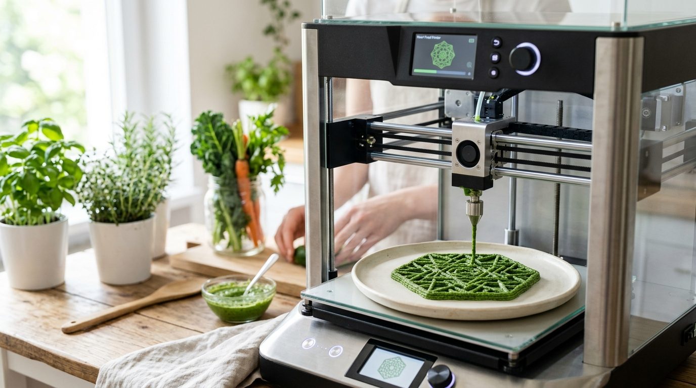 L’impression alimentaire en 3D : promesses, limites et réalité écologique