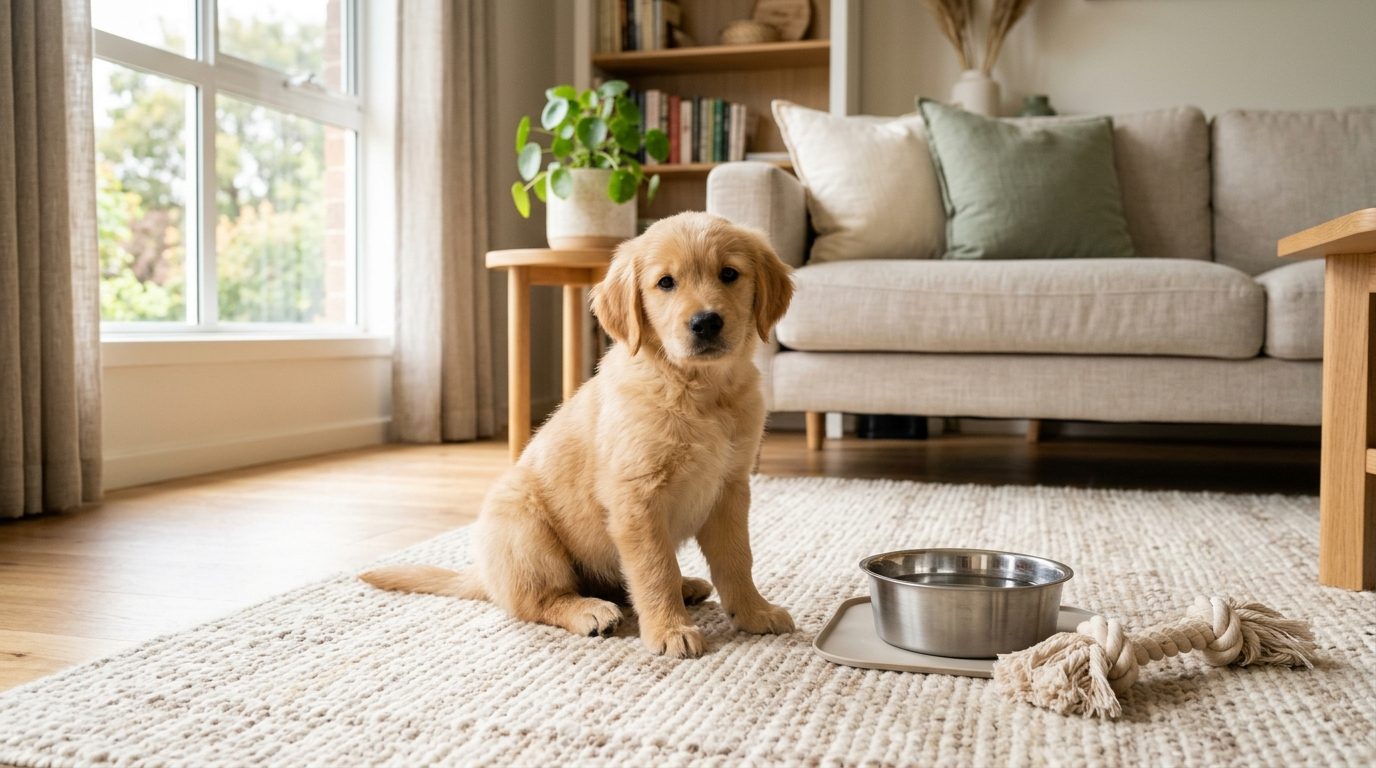 Accueillir un chiot chez soi : guide pratique pour les premières semaines