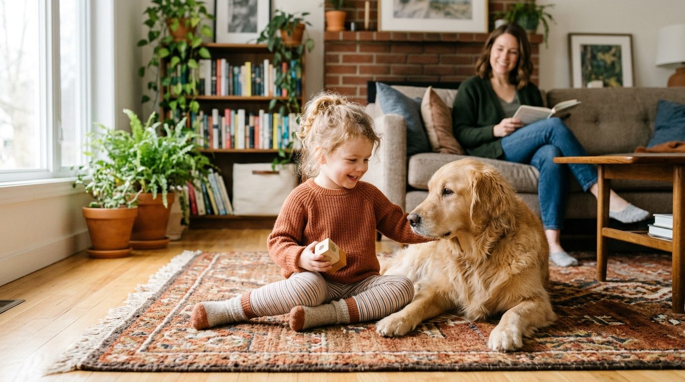 Chiens et enfants : bienfaits, précautions et règles pour une cohabitation sereine