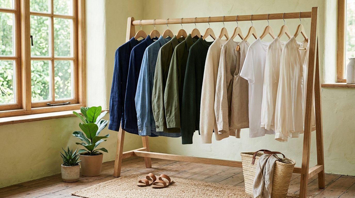 Couleurs et tendances textiles : comment composer une garde-robe durable et intemporelle